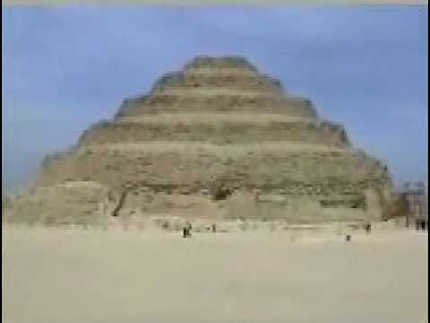 "Step Pyramid" - The pharaoh Djoser, Egypt