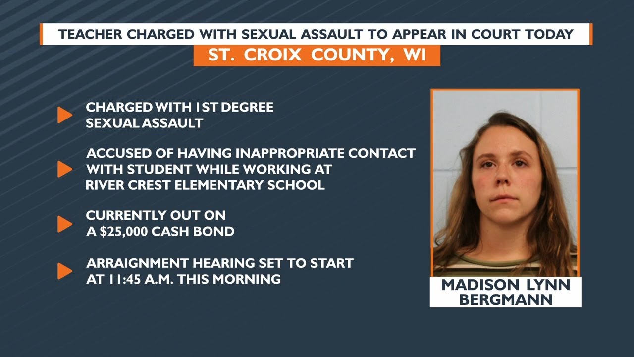 Teacher charged with 1st degree child sexual assault is expected to ...