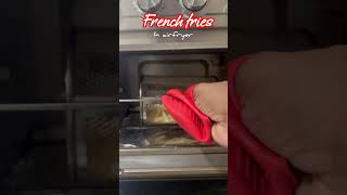 airfryerfries #crispyfrenchfries #oilfreecooking #lessoil #homemadefood #eveningsnacks