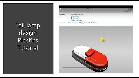 Tail lamp design II UGNX II Tutorial 1