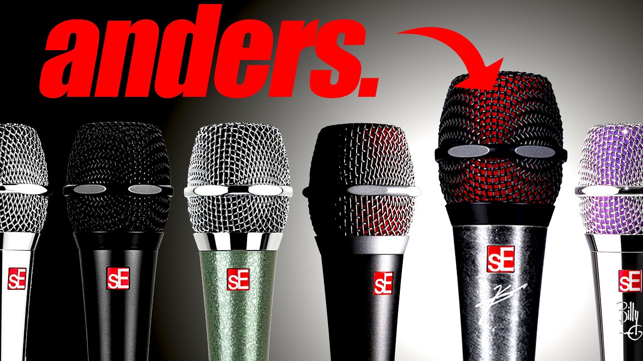 sE V7 Mikrofon Vergleich! Das beste Mikrofon für Deine Stimme?