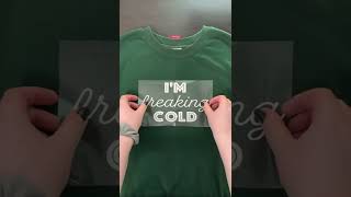 Customize a Sweatshirt with Cricut