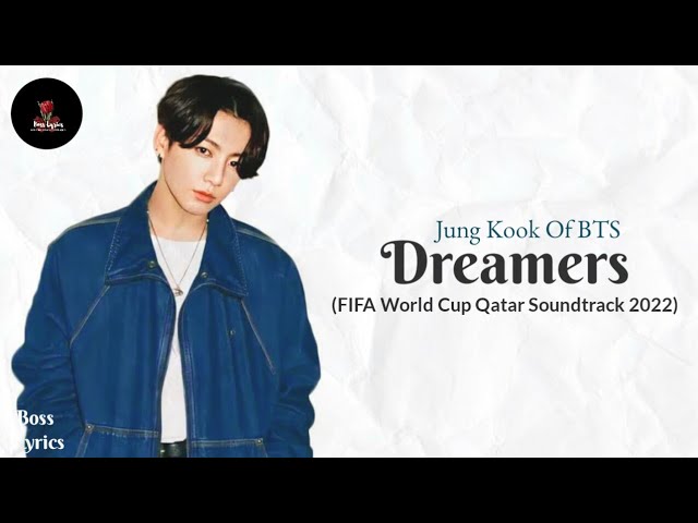 Jung kook FIFA World Cup Jacket