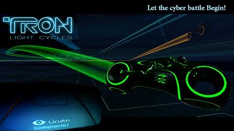 TRON Light Cycles VR (Oculus Rift Dk2) Let The Cyber Battle Begin!