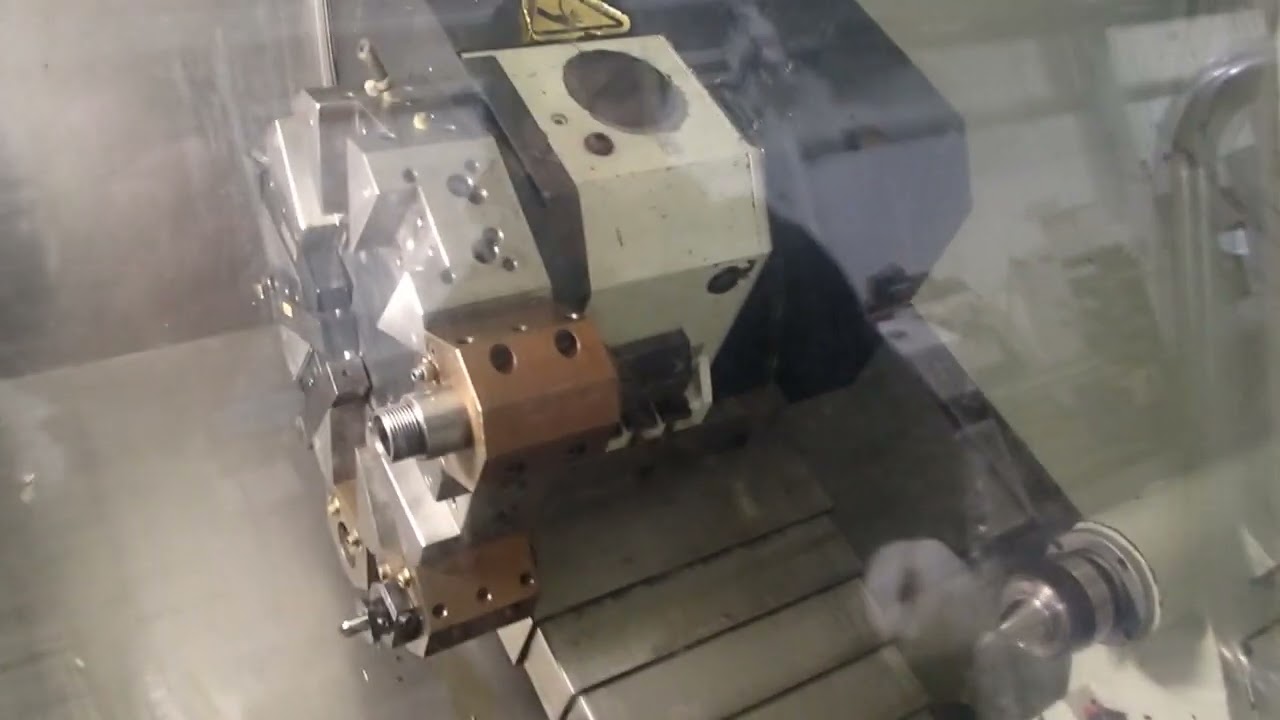 HURCO TM8 2-AXIS CNC LATHE TURNING CENTER, NEW 2012 - YouTube