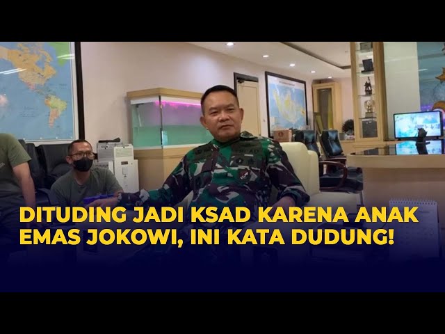 Dituding Jadi KSAD karena Anak Emas Jokowi dan Mega, Ini Kata Dudung Abdurachman! class=