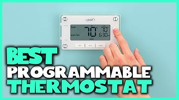 Top 5 Best Programmable Thermostats Reviews 2023 [Voice Control Smart Thermostats]