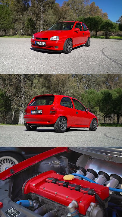 Opel Corsa GSi C20Xe Swap / Epic İTB Engine Sound / 0-100 KM/h Acceleration