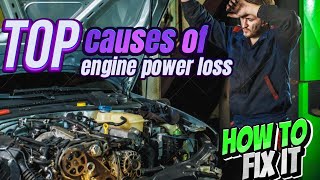 Top cause of a car losing power when accelerating