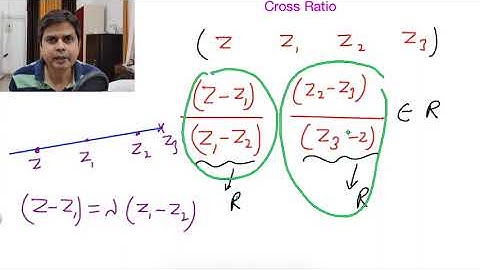 Cross Ratio Complex Number   Jee Advanced 2018 Problem #GKSir