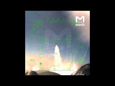 Su-35 BVR HUD video against Ukrainian MiG-29