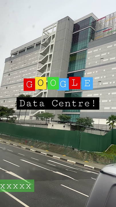 New and big Goigle Data Center in Singapore! #googledatastudio #google #datacentre