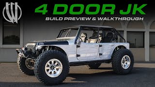 Tom Josephs Ready to Ride JKU Build Walkthrough
This is Wide Open Designs first Ready to Ride full tube chassis JKU!
We are are releasing this as the first Production tube chassis JKU on the market. Its been designed from the ground up to shine as a dedicated off-road rig, with its most defining feature being the ability to fit four full sized adults without sacrificing comfort or performance.
In this video, we showcase the build we did for Tom Joseph, alongside many of the features and concepts we plan to roll out on future builds. From a ton of different tech, to the many details we put into the design and fab work. Check it out!
Tom Joseph came to us looking for something more than just a normal off the shelf build. We had the idea of bringing the 4 Door Jk chassis to life for a new product line and Tom was the perfect guy to do that with. We used this build to really dial in all of the features and options that we wanted to utilize in the 4 Door Jk Jeep chassis builds that will be following this one.
From the obviously custom one off dash and console, to the frenched tail lights, we tried to cover all of the bases and put in a ton of detail work to build a truly unique vehicle. One of the most noticeable things we did was the pocketing in the body armor. We took the 1/4 thick aluminum and pocketed out a design using our CNC mill. The result was something that we havent ever seen used before on body armor and it gave the plain flat side panels some life. You can see the same pattern repeated in different ways throughout the build alongside many other details.
We also backed up all of the fabrication with a lot of technology. From the integrated head unit to the massive Holley gauge cluster and even air conditioning. This vehicle should have all of the bells and whistles covered.
One of the main goals of this build was to make sure it had room to fit 4 adults comfortably. We managed to fit 4 extra wide seats on custom mounts that give each passenger their own space. This is the only 4 seater we have seen that will comfortably fit 4 grown men. Cup holders for everyone and each person has an air conditioning vent to themselves.
We feel like we have developed one heck of a trail machine with this one!
For a link to the full photo gallery and write up, go to our site here!
https://www.wideopendesign.com/blog/tom-josephs-ready-to-ride-4-door-jk Tom Josephs Ready to Ride JKU Build Walkthrough