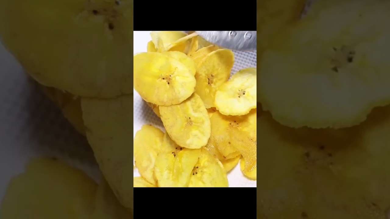 How to Make Perfect Banana Chips at home
