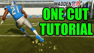 Madden 19 ONE CUT SPEED BOOST TUTORIAL! - Daryus P Madden 19 Tips & Tricks