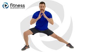 Bodyweight Only Strength and Endurance Challenge - Beginner or Advanced Lower Body Workout screenshot 4