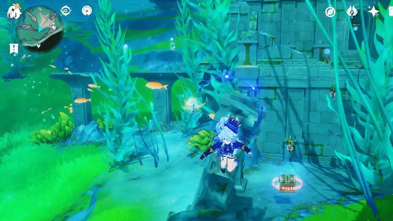 Light Puzzle Precious Chest towards South East of Tower of Ipsissimus