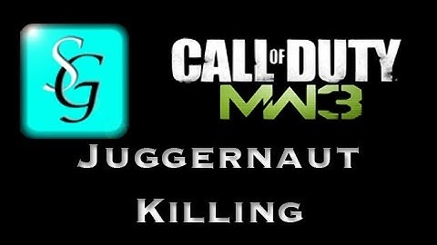MW3: How to Kill A Juggernaut (Multiplayer)