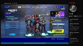 Jake Divemaster's Live PS4 FORTNITE with Stroh Time