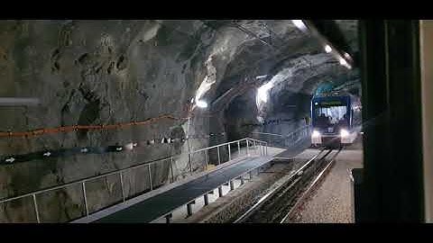 El tren cremallera del valle de nuria