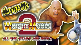 WRESTLEMANIA 2 : The Celebrity Zoo!! - Wrestle Me Review WWF WWE WM II