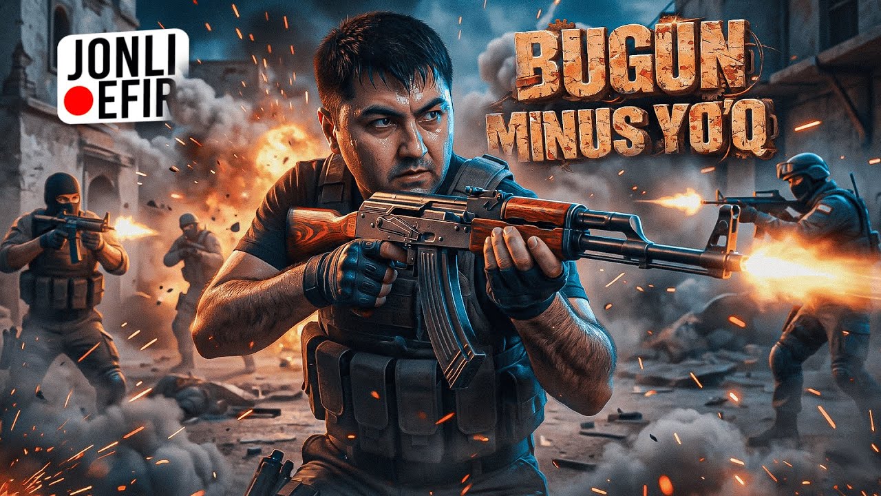 🔥Bugun Minus Yo‘q! | CS2 Uzbek Stream