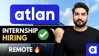 Atlan Hiring Interns🔥Complete Remote | Apply Now