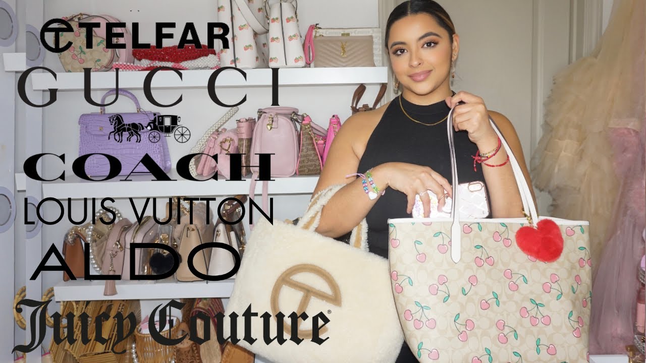 2023 HUGE BAG COLLECTION LOUIS VUITTON, GUCCI, MK, KATE SPADE, ALDO, COACH, TJMAXX, BURLINGTON