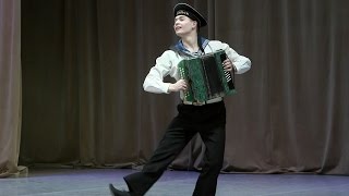 01281 Yablochko Russian Sailors Solo Dance Яблочко Танец Конкурс