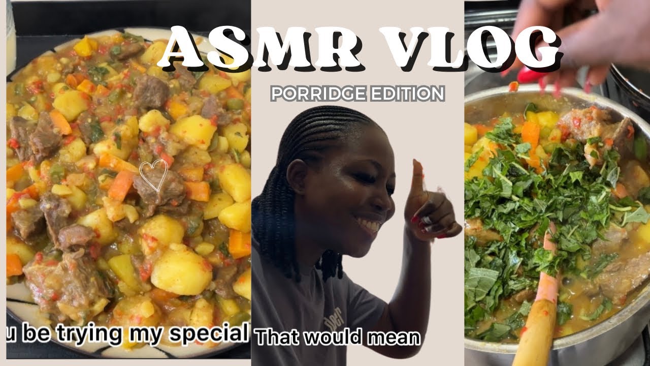 PotatoPorridge | ASMR | CookingVlog | Not living alone | LagosLiving