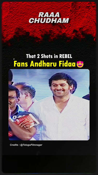 SS Rajamouli about Prabhas Dialogues in Bujjigadu 😍 #prabhas #rajasaab