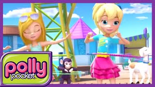 Polly Pocket full episodes | Hoop it up \ hula hoop competition | 1 Hour | Kids Movies |Girls Movie