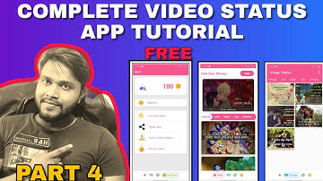 how to make app coding in hindi | Video Status app Source Code | Android Studio Tutorial