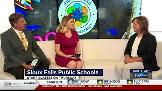 Sioux Falls Public Schools start classes Thursday