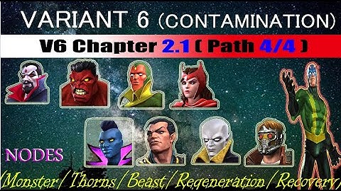 Variant 6 Ch 2.1 Path 4/4 (Monster/Thorns) - Marvel Contest of Champions