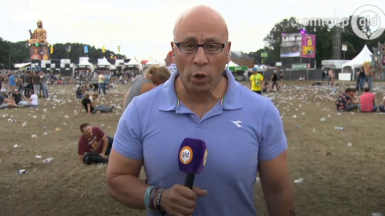 Geintje uithalen met verslaggever Hans op de Zwarte Cross