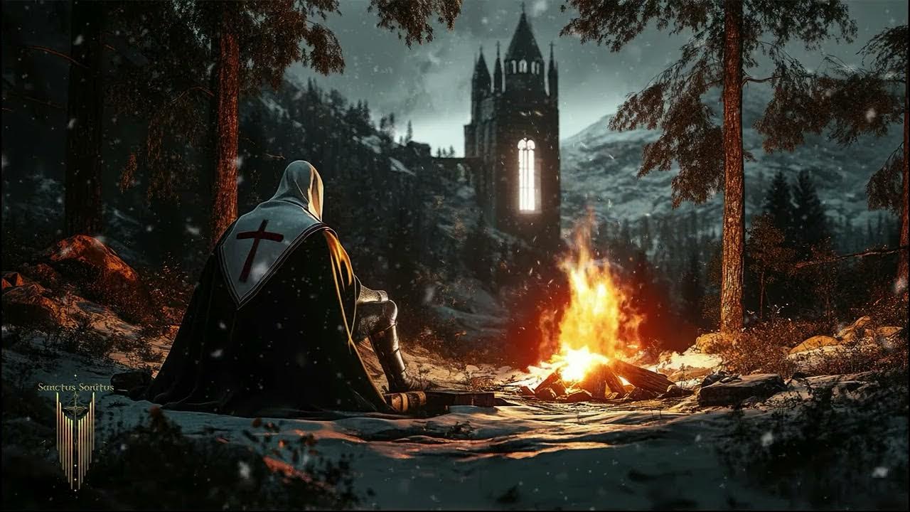 Sacred Choir music 432 Hz - Campfire snow ambience Sacred Choir music 432 Hz - Campfire snow ambience