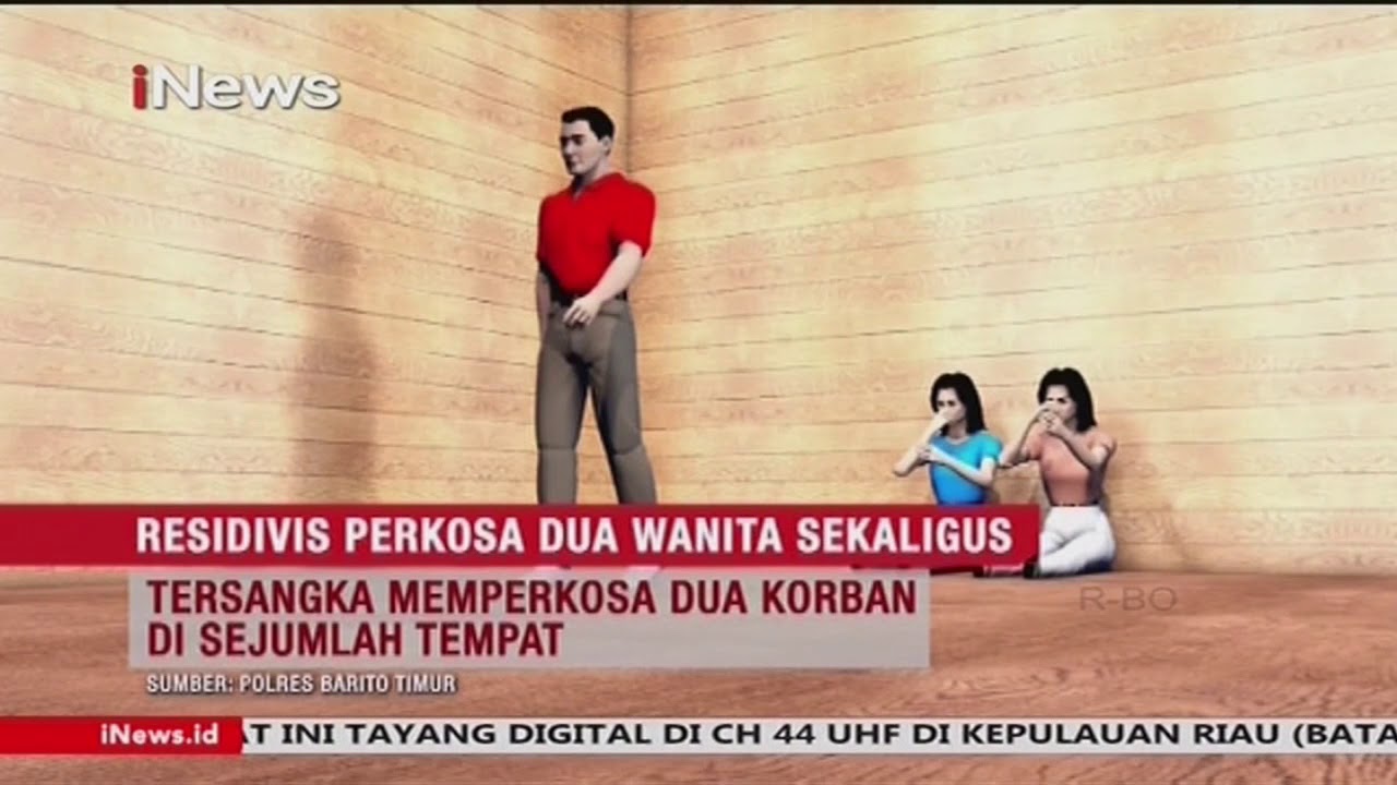 Residivis di Kalteng Perkosa 2 Wanita Sekaligus - Realita 28/01