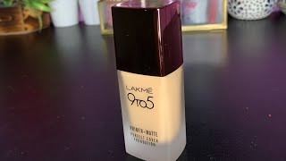 Lakme 9to5 Primer + Matte Perfect cover foundation /Best affordable foundation screenshot 2