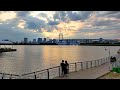 Tokyo Walk - Odaiba Waterfront Area - From the Gundam Statue to Tokyo Teleport - 4K 60FPS - Slow TV