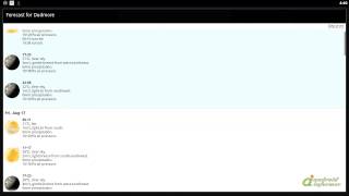 How to use Snowstorm weather widget screenshot 1
