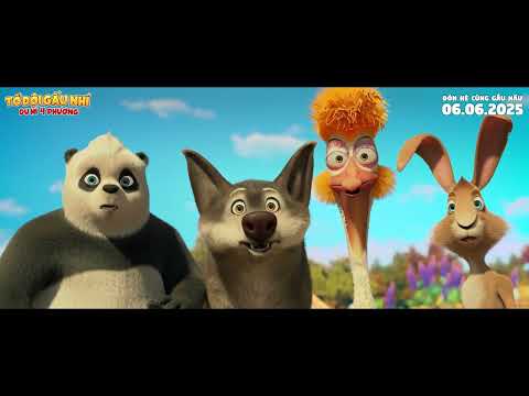 Phim "Tổ Đội Gấu Nhí: Du Hí 4 Phương" Trailer | Khởi Chiếu 06.06.2025