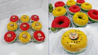 GUARANTEED TO SELL OUT‼️ This Watermelon Steamed Donut Cake Recipe 🍉 (First on YouTube)