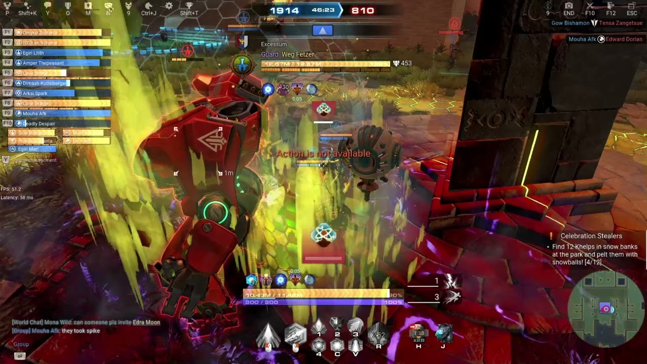 Skyforge pantheon wars - Ambitious vs. Excessum