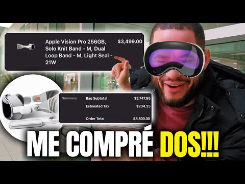 COMPRANDO LOS APPLE VISION PRO!!!! (TODO CAMBIO)