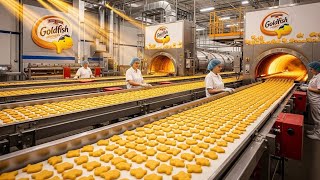 Inside The Dfish Crackers Factory How Tiny Fish-Shaped Snacks Become Americas Favorite Bite