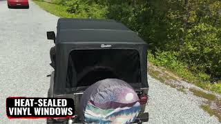 Bestop Replace-A-Top™ Jeep Wrangler TJ Unlimited Soft Top | Factory Fit, Premium Fabric screenshot 2