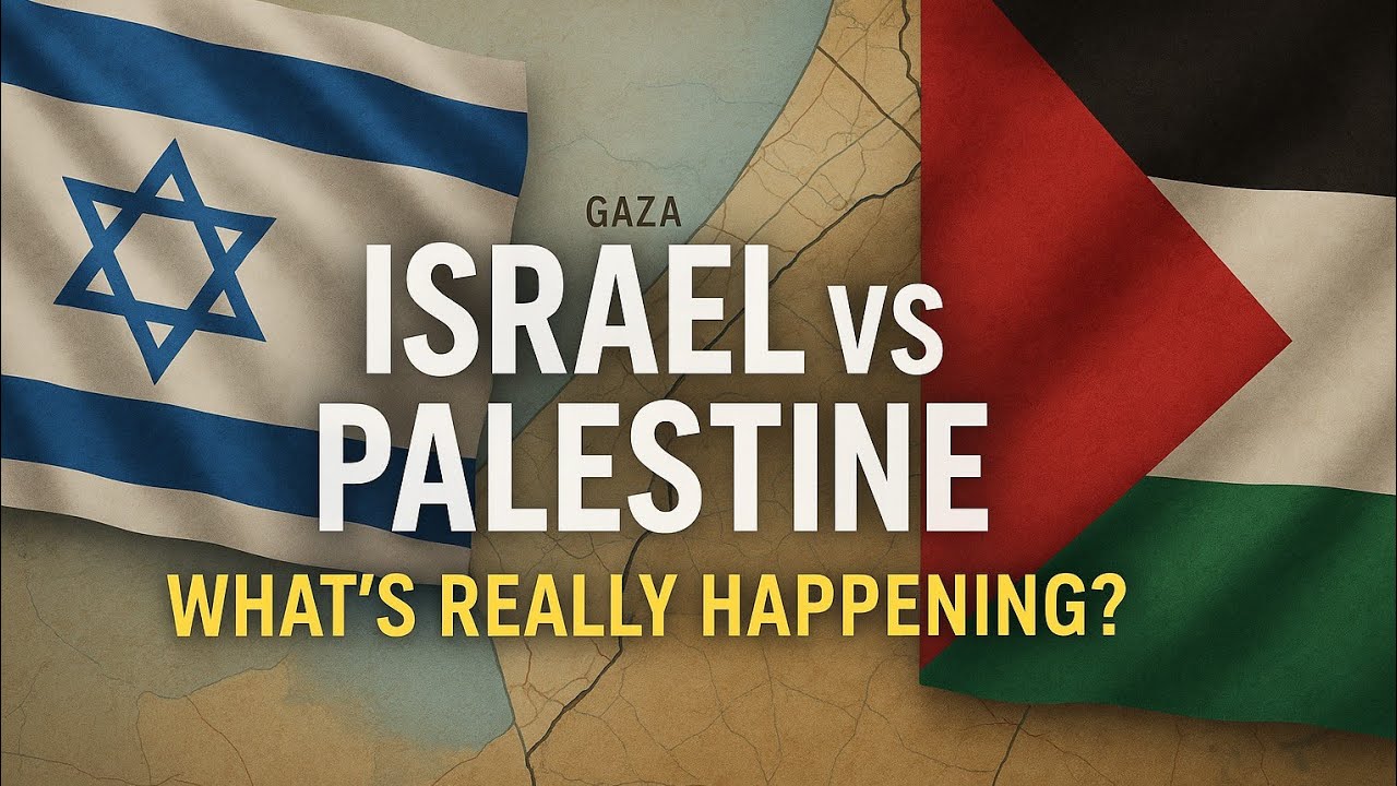 Israel vs Palestine Conflict Explained | History, Current Situation & future
