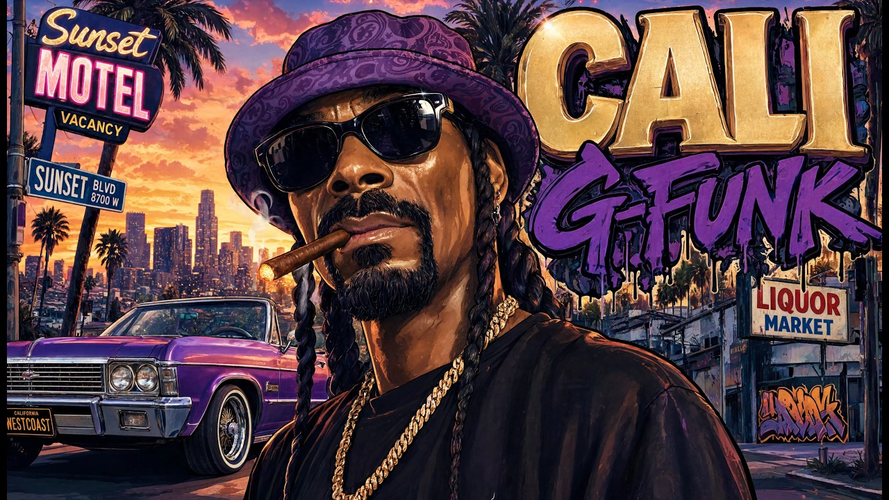 CALI G-FUNK 🎧 West Coast Hip Hop Classics 90s Mix | Snoop Style