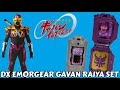 DX Emorgear Gavan Raiya Set Review - Super Space Sheriff Gavan Infinity 
